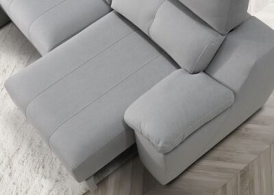 detalle sofa modelo isaba abierto