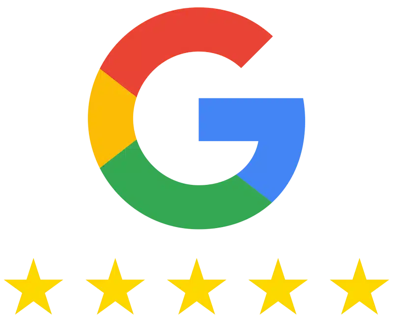 logo google y estrellas